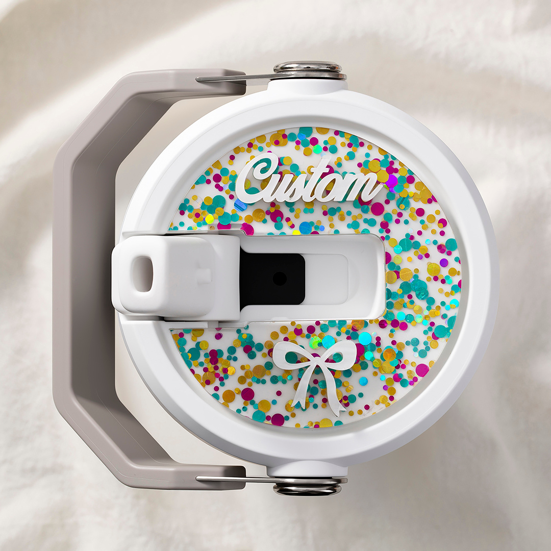 Bowee Flip Straw Bow Stanley Name Plate