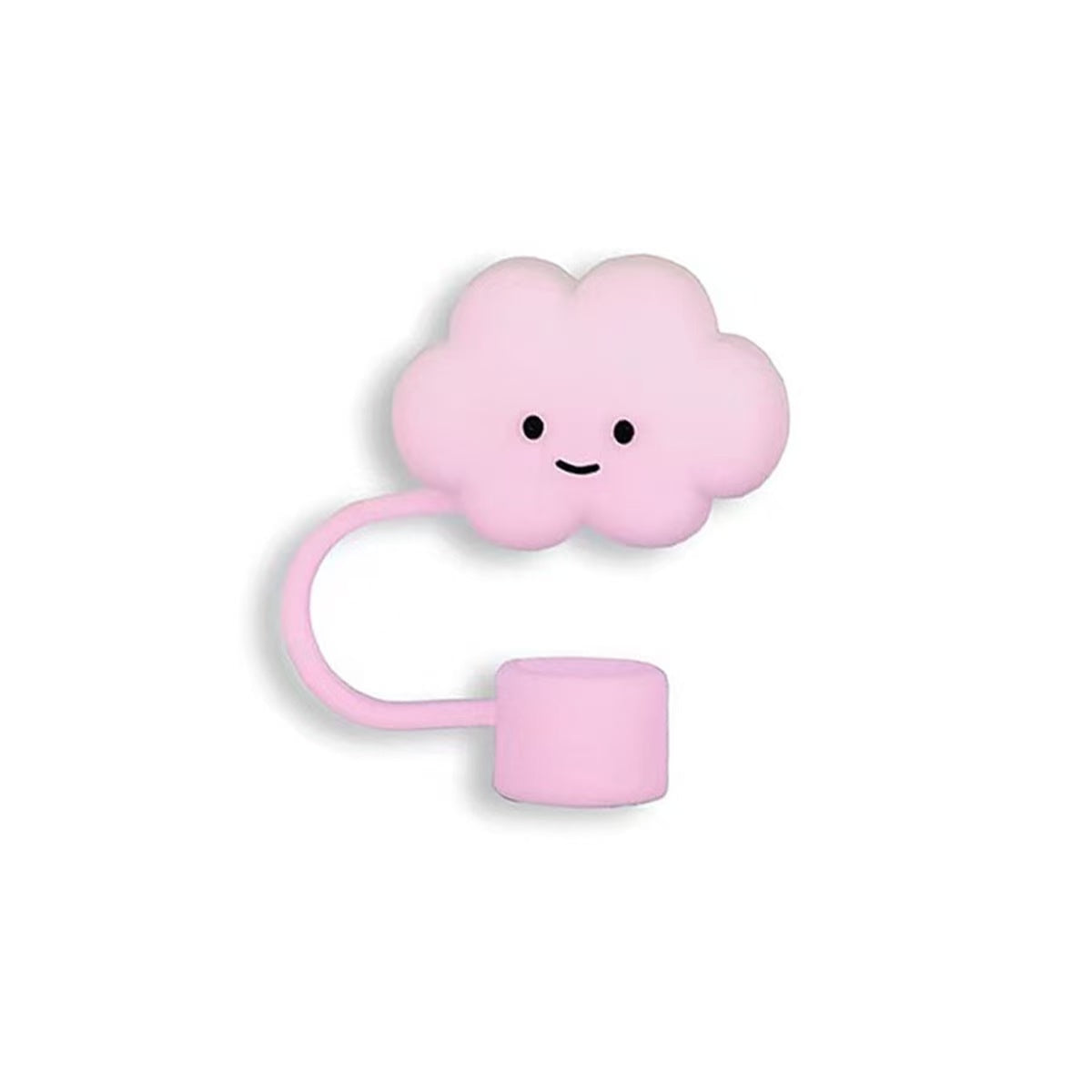 Bowee Cloud Straw topper Pink