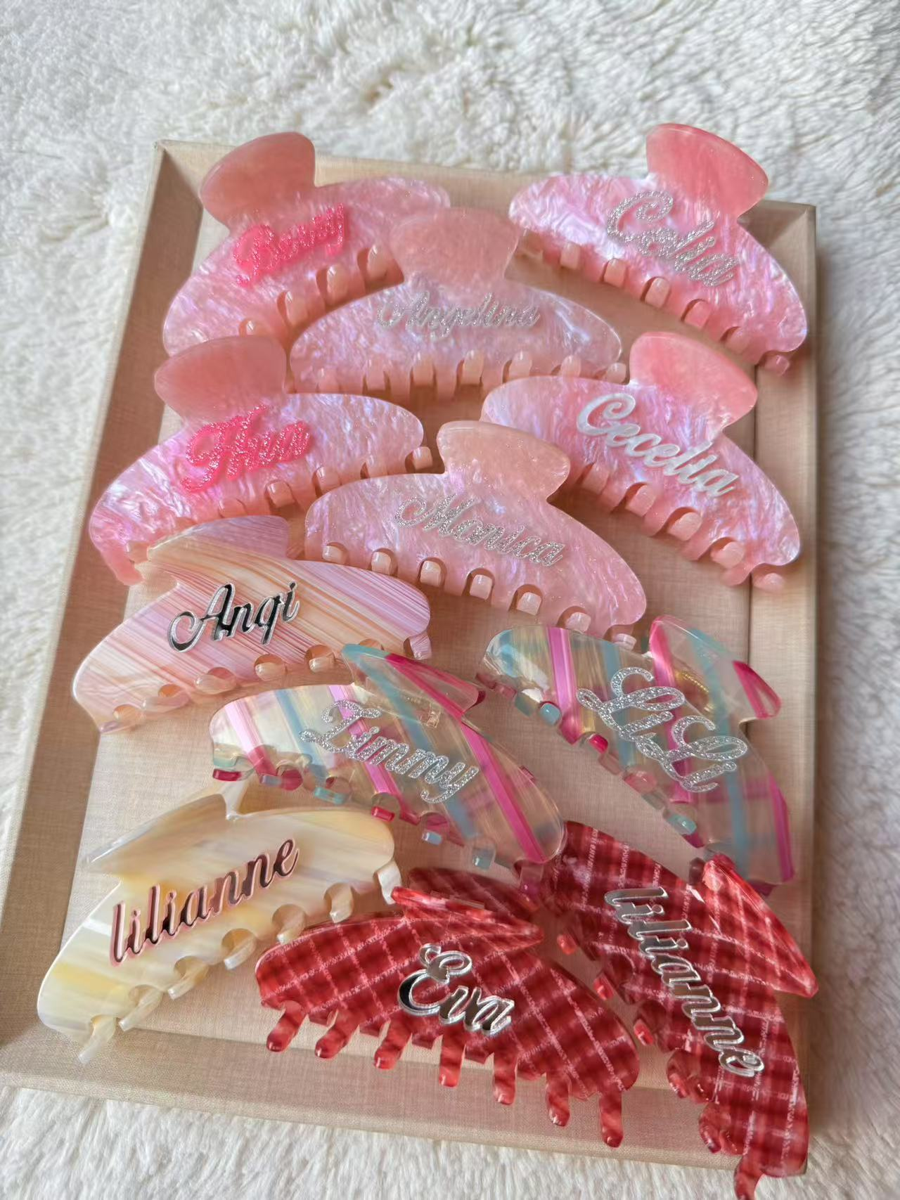 Bowee Custom Name Hair Claw