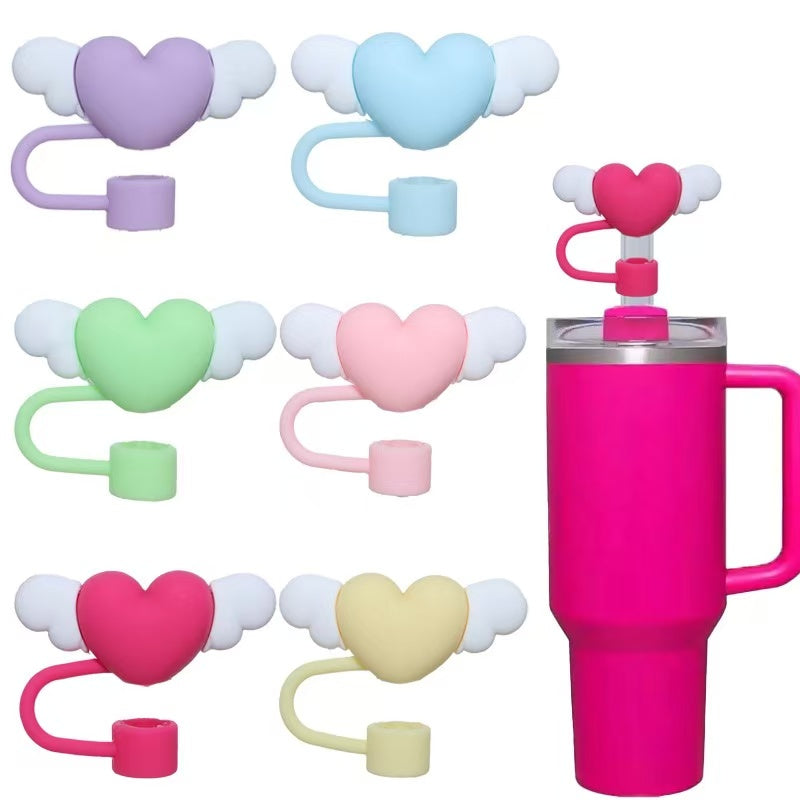 Bowee Heart Straw topper